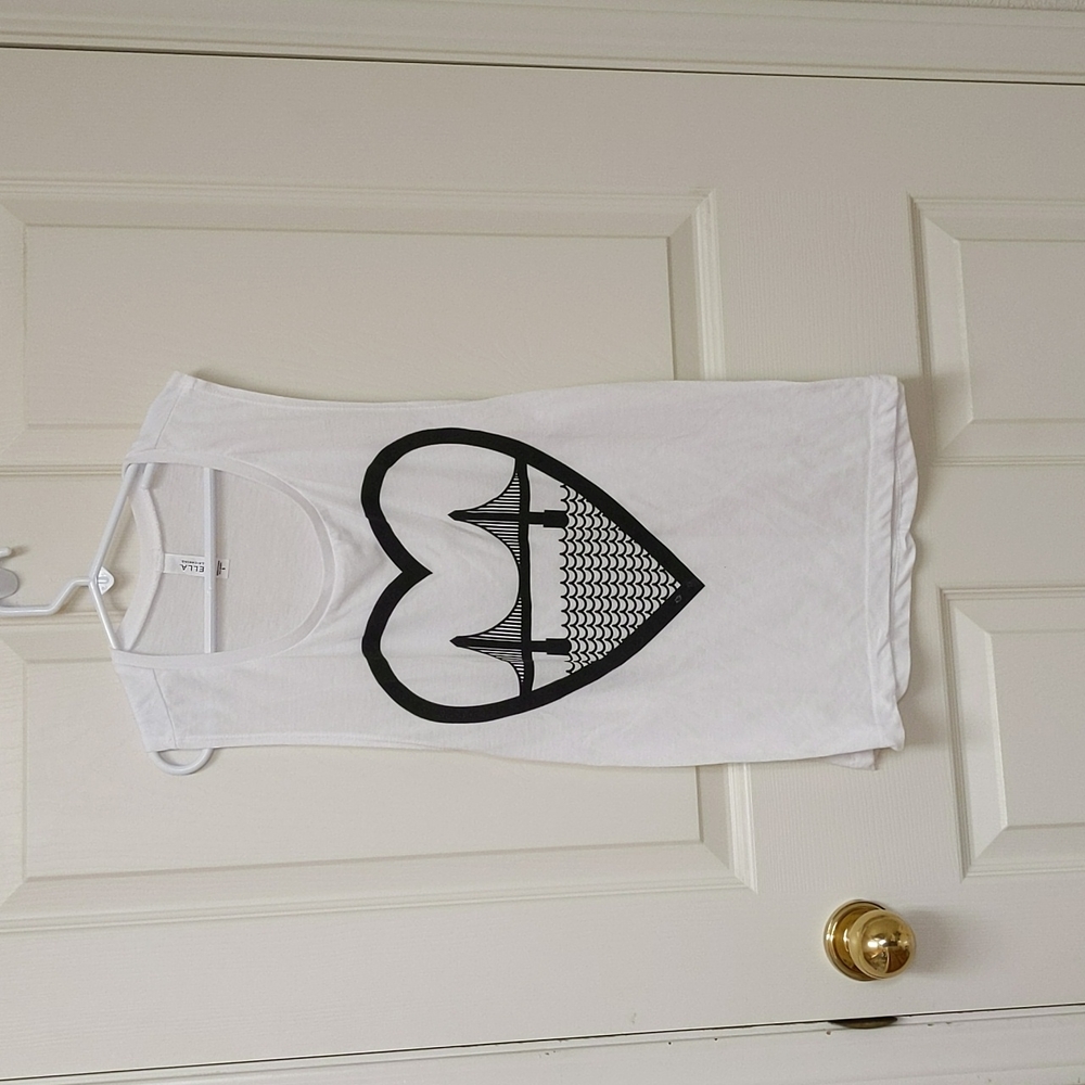 Golden Gate Bridge White Tank Top